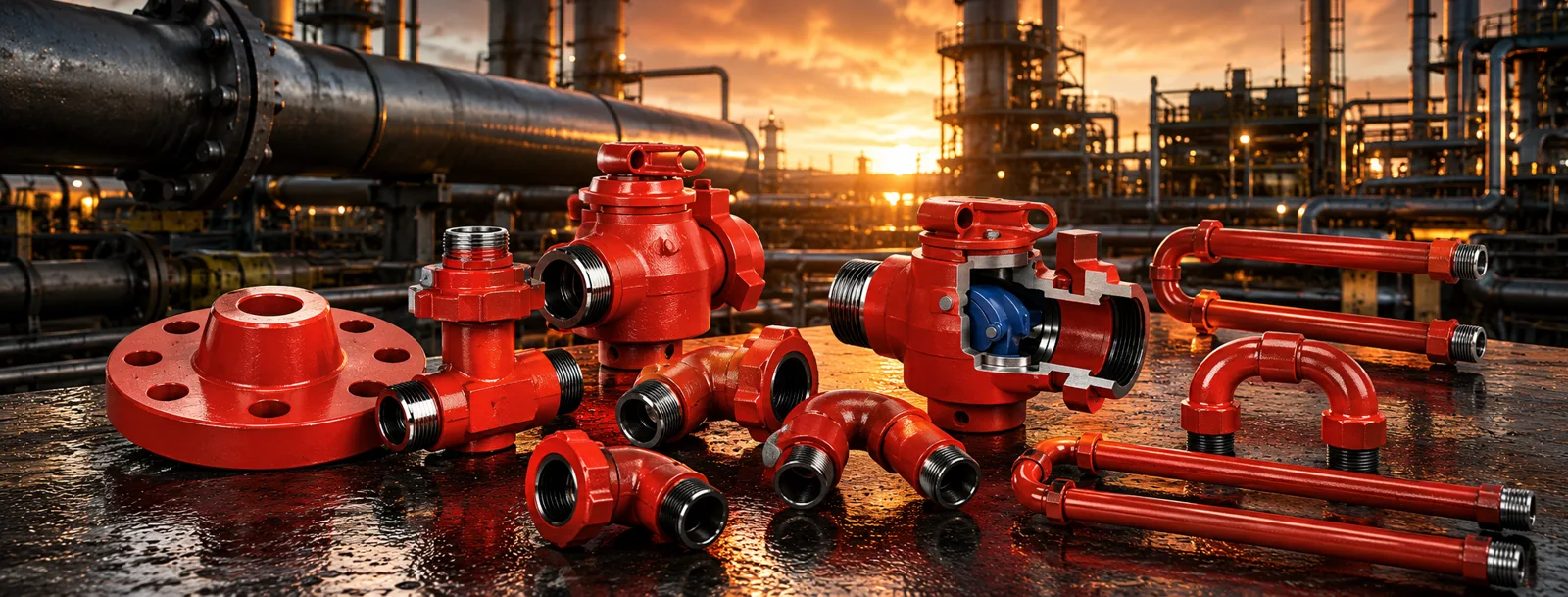 Oilfield Components — Competent Forging product and manufacturing image